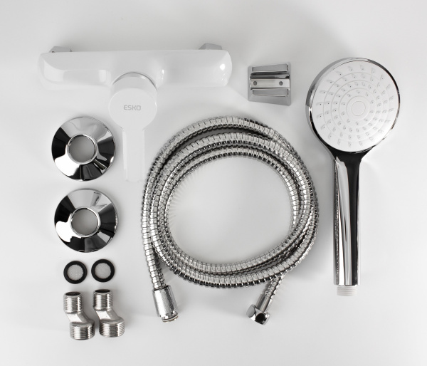 Смеситель для душа ESKO SORRENTO WHITE (SR 80W)