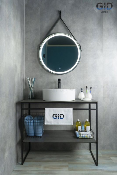 Раковина накладная (46х46) Gid N9008b