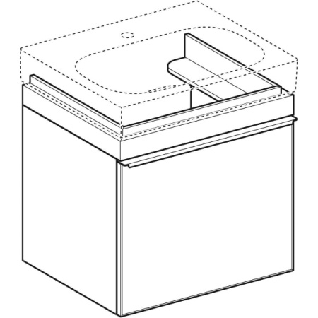 Тумба под раковинуGeberit Citterio 500.556.JI.1