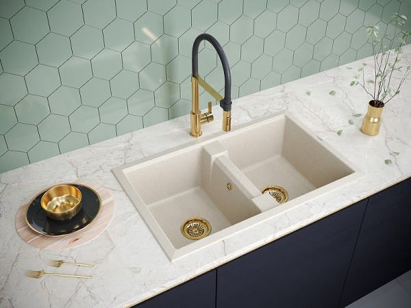 Кухонная мойка Paulmark  Tandem   PM238150-BE бежевый