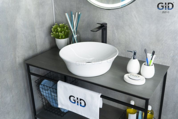 Раковина накладная (41,5х41,5) Gid N9381