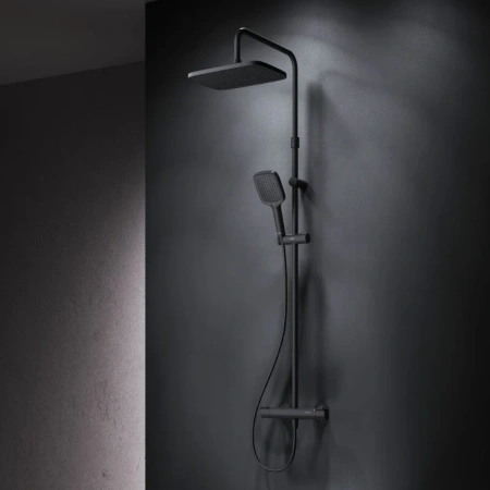 Душевая система AM.PM Func F078F422 черный матовый