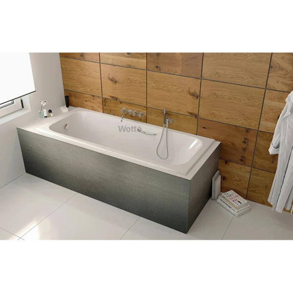 Чугунная ванна Wotte Start 170 x 75 см, (Start 1700x750), белая