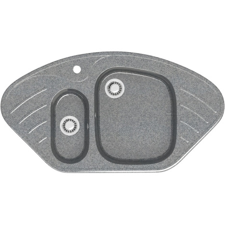Кухонная мойка Marrbaxx Аделис Z23 Z023Q008 темно-серый