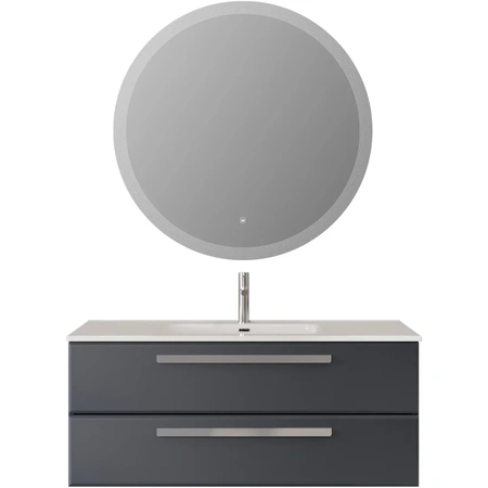 Тумба под раковину Cezares ECO-CER-N-1200-2C-SO-GR-P Grafito без ручек