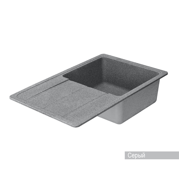 Кухонная мойка Aquaton Аманда 1A712832AD230 серый