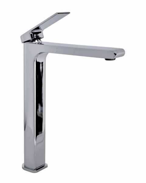 Смеситель для накладной раковины однорычажный высокий Orange Gauss M30-121cr  хром