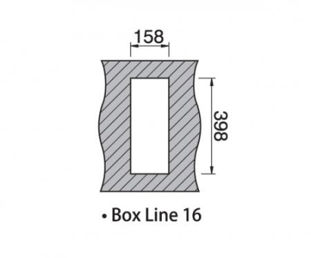 Мойка для кухни Rodi Box Line 16