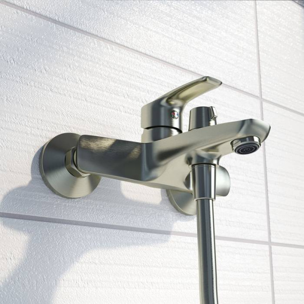 Смеситель для ванны сатин IDDIS Ray (RAYBN02i02)