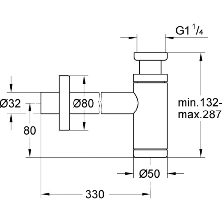 Сифон для раковины GROHE 28912BE0