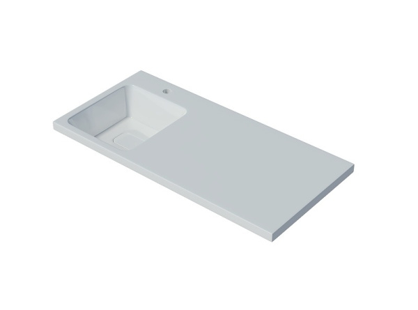 Раковина над стиральной машиной Brevita (100х48) Kamilla 100 4627173210577 левая