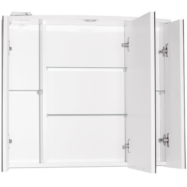 Зеркало-шкаф Style Line Жасмин 2 80 (80x72) ЛС-000010036 белый