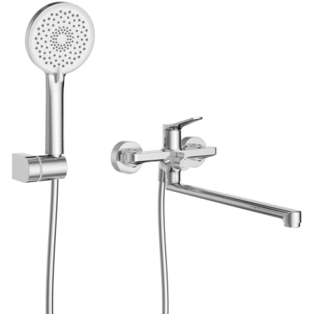 Смеситель для ванны BelBagno Unique UNIQUE-VASM-L-CRM