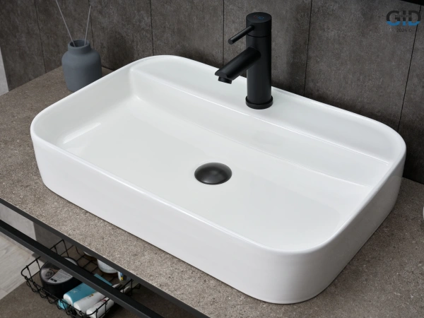 Раковина накладная (60х40) Gid N9660