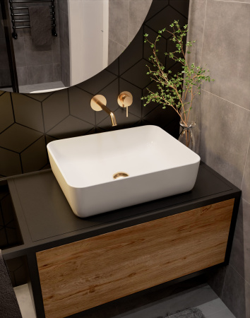 Смеситель для раковины AQUAme Siena AQM6215GG