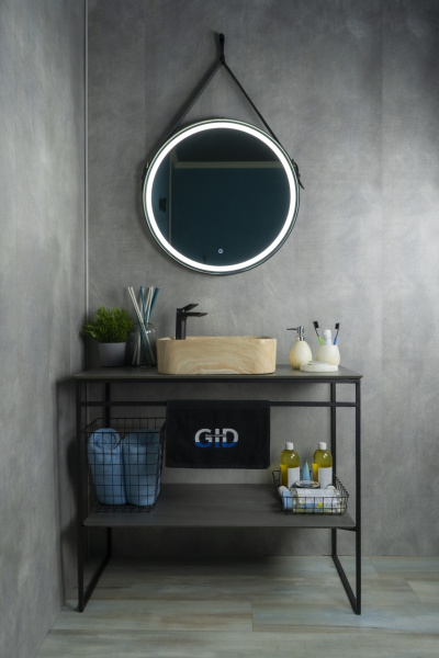 Раковина накладная (43х43) Gid Mnc591