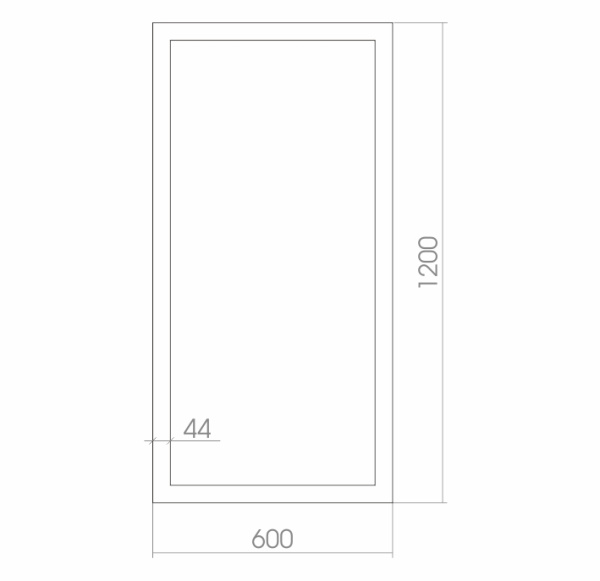 Зеркало (50х95) Silver Mirrors   Феникс ФР-00000917