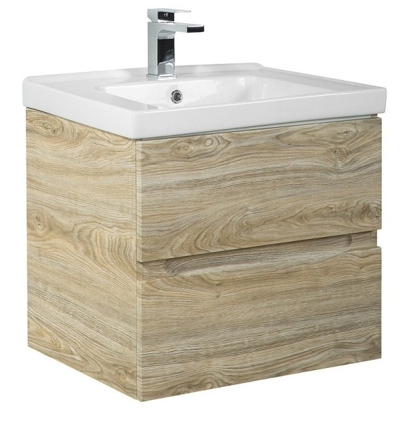 База под раковину напольная Art&max AM-Techno-700-2C-SO-LW823 Дуб мелфорд