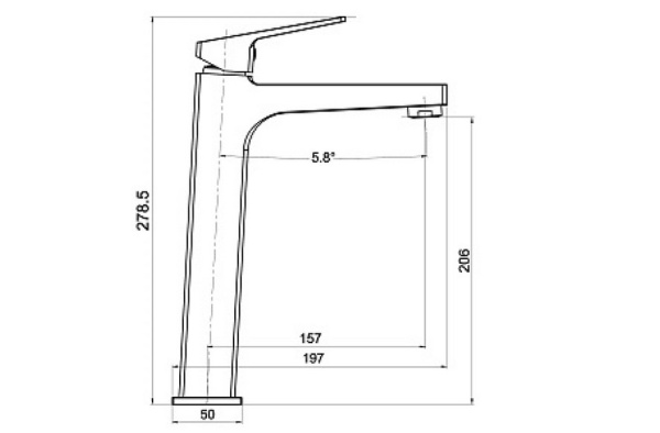 Cмеситель для раковины Koller Pool Neon Cube NC0200XL