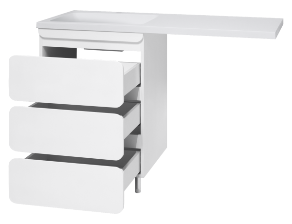 Тумба под стиральную машину Misty Чегет 55  П-Чег-01055-01Н3Я