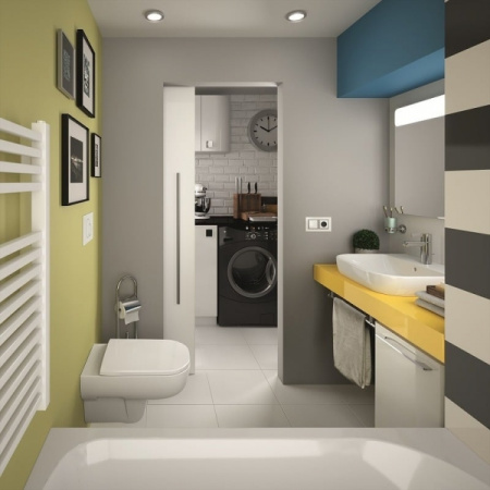 Подвесной унитаз безободковый  Ifo Grandy Rimfree RP213100200