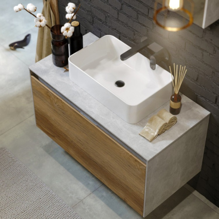 Фасад тумбы Aqwella Mobi 100 MOB0710DB