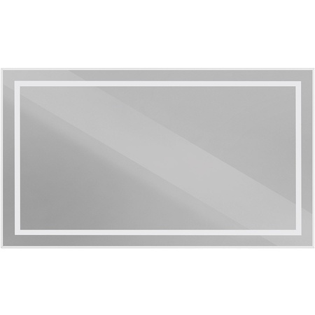 Зеркало (140х80) BelBagno Kraft  SPC-KRAFT-1400-800-SENS-AL с подсветкой