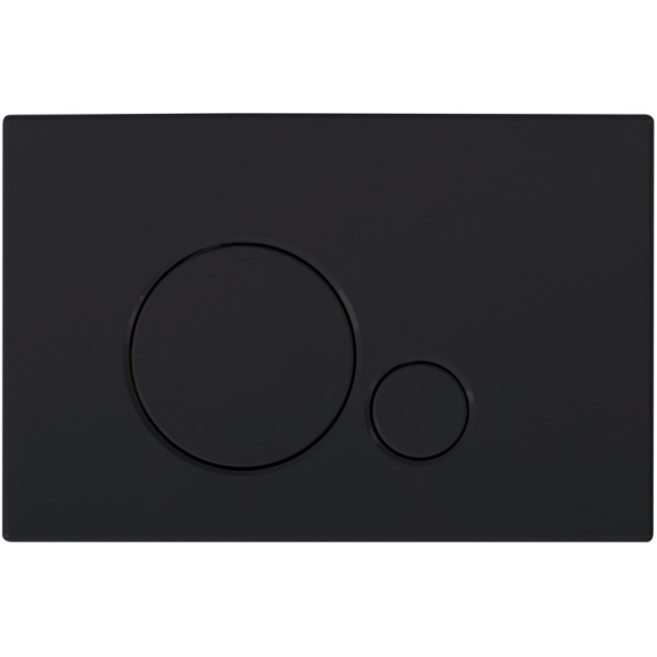 Кнопка смыва BelBagno SFERA BB017-SR-NERO.M, черный матовый Tocco Morbido