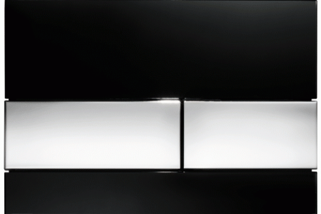 Панель смыва стеклянная с двумя клавишами ТЕСЕ 9240807