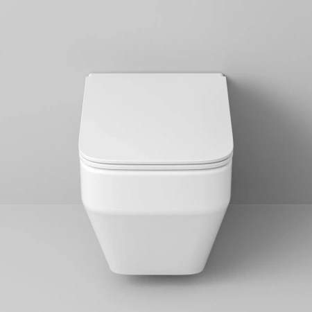 Унитаз подвесной безободковый Grossman  GR-4410SQ с сиденьем микролифт