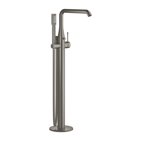 Смеситель для ванны напольный Grohe Essence 25248 AL1 (25248AL1) тёмный графит матовый