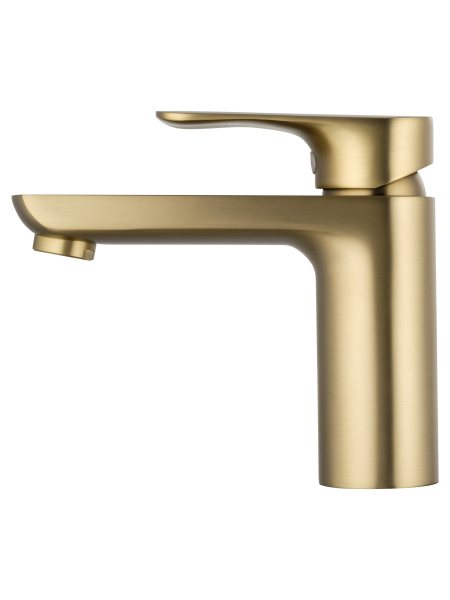 Смеситель для раковины WONZON & WOGHAND Line, брашированное золото WW-A40732-BG Смеситель для раковины WONZON & WOGHAND Line, брашированное золото WW-A40732-BG