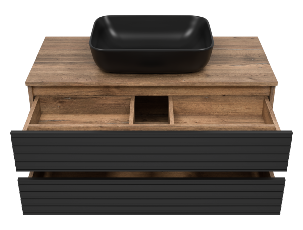 Тумба с раковиной Brevita Dakota 100 УТ000014653