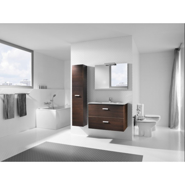 Тумба с раковиной Roca Vctoria Nord венге ZRU9000031+32799C00