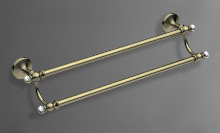 Полотенцедержатель двойной Art&Max AM-E-2648SJ-Br