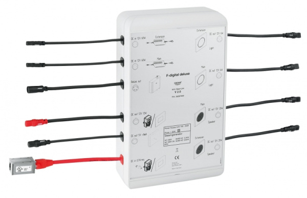 Центральный блок управления GROHE F-digital deluxe для паро-душевой кабины 36397 000 (36397000)