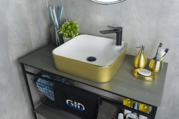 Раковина накладная (43х43) Gid Nc429