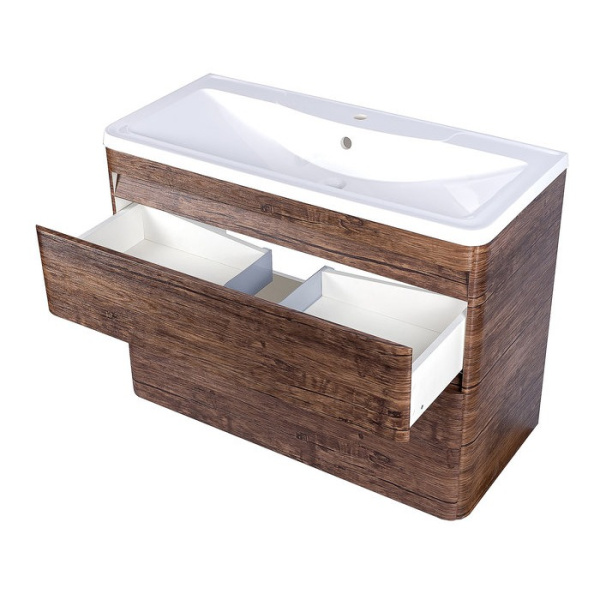 Тумба под раковину напольная Style Line Атлантика ЛС-00000614 коричневый