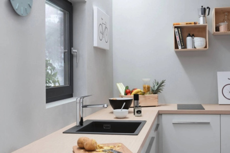 Смеситель для кухни Hansgrohe Focus M42 CoolStart, EcoSelection 71805000 хром