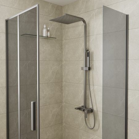 Душевая система с изливом D&K Bayern.Liszt DA1513706A04