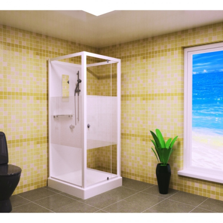 Душевая кабина хром 90х90х207 RGW OLB-207