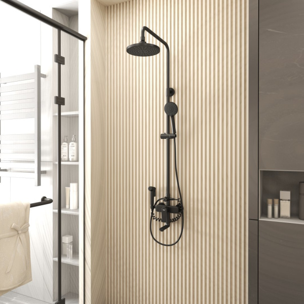 Душевая система D&K с гигиеническим душем  Bayern.Fürth DA1524705B18