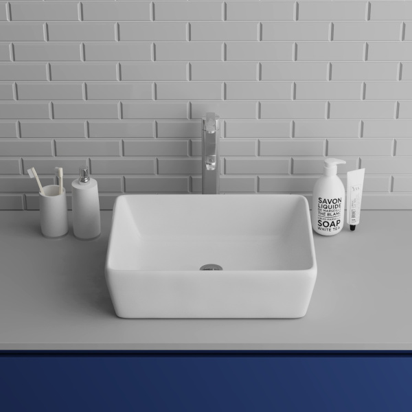 Раковина накладная (48х37) Grossman  GR-3016, белый