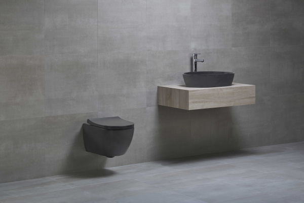 Подвесной безободковый унитаз с сиденьем микролифт beWash Bogen 88303270