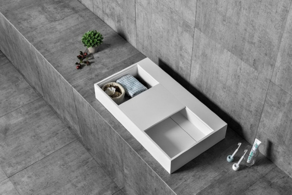 Раковина из искусственного камня NT Bathroom Monza NT503