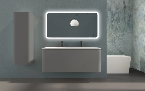 Тумба под раковину 140 Cezares Stylus 55233 Grigio Nuvola (без раковины)