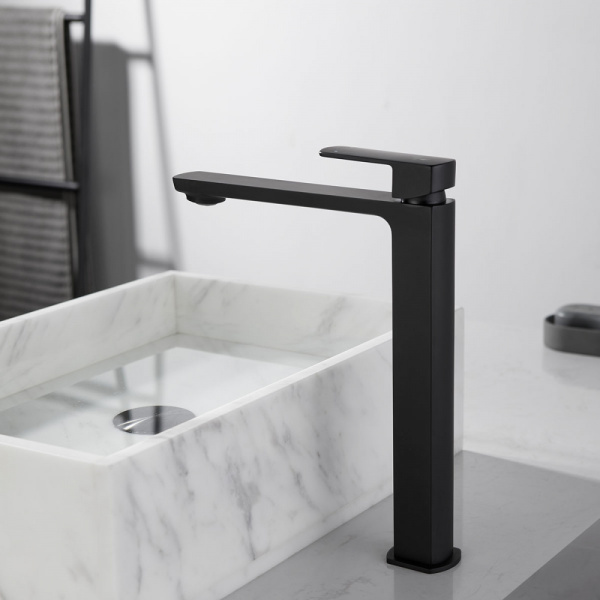 Смеситель для раковины Vincea Next VBF-1N2MB Смеситель для раковины Vincea Next VBF-1N2MB