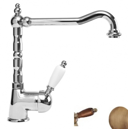 Смеситель для кухни Cezares ELITE ELITE-LLM2-02-Nc бронза