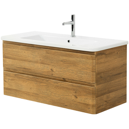 База под раковину BelBagno  ALBANO-CER-1050-2C-SO-RR подвесная Rovere Rustico