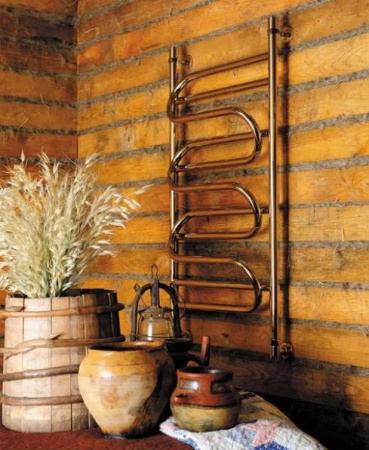 Полотенцесушитель Электрический Cунержа Иллюзия Правый (1200x600) ФЛОК состаренная Бронза 51-0545-1260